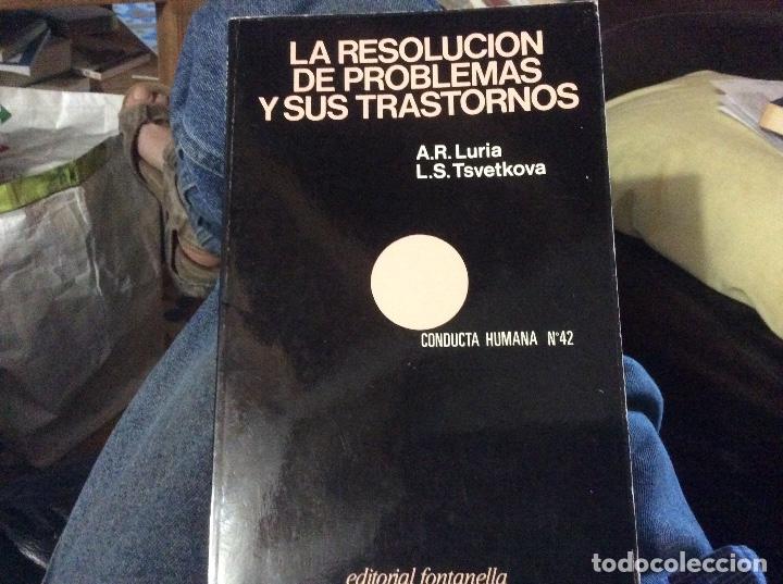 Gebrauchte B&uuml;cher: La Resoluci&oacute;n De Problemas Y Sus Trastornos - Aleksander Romanovich/tsvetkova Luria - Editorial Font
