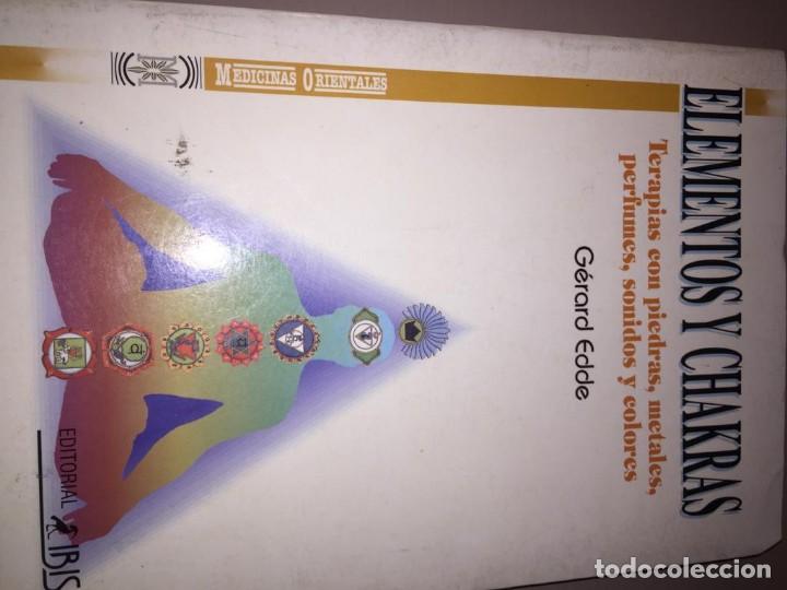 Libros de segunda mano: Elementos y Chakras - G&eacute;rard Edde - Foto 1