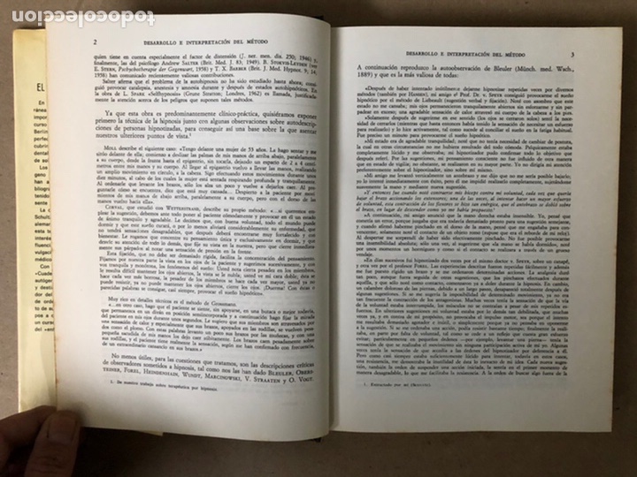 Libros de segunda mano: EL ENTRENAMIENTO AUTÓGENO (AUTORRELAJACIÓN CONCENTRATIVA). J. H. SCHULTZ. 1969 - Foto 5 - 208757941