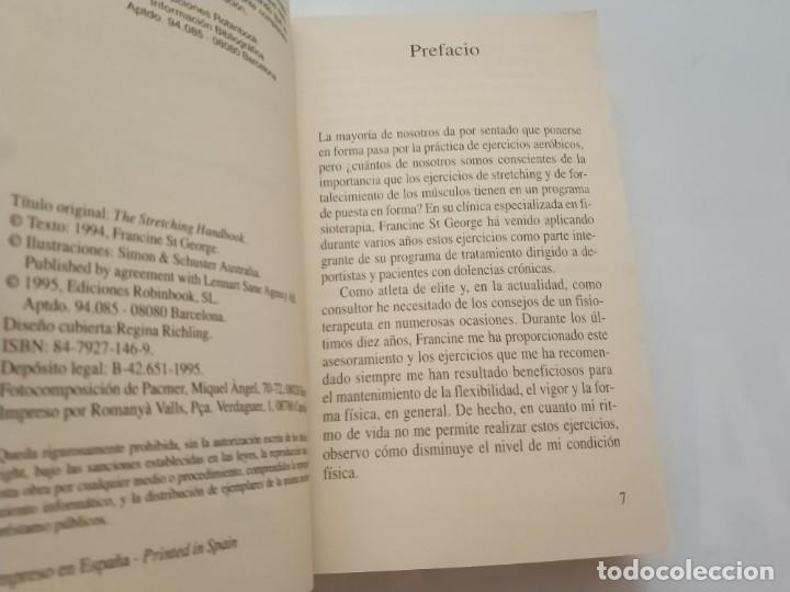 Libros de segunda mano: GUIA PRACTICA DE STRETCHING.- FRANCINE ST GEORGE - Foto 2