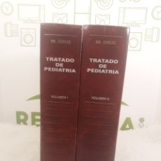 Libros de segunda mano: TRATADO DE PEDIATRIA. M CRUZ. 2 VOLUMENES. ESPASA.