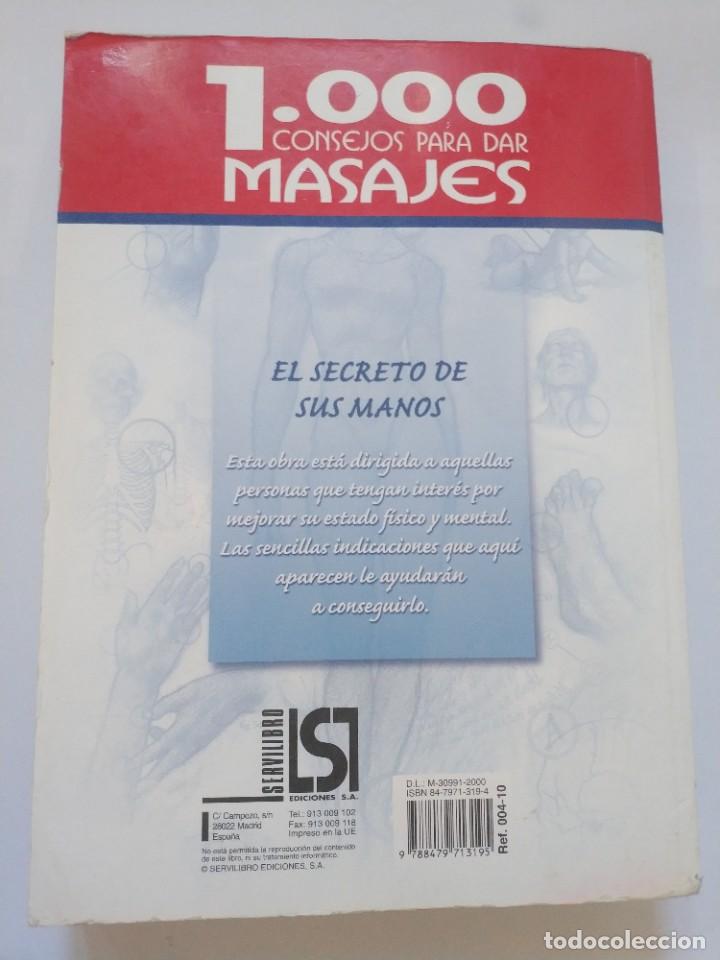 Libros de segunda mano: 1000 CONSEJOS PARA DAR MASAJES - Foto 4