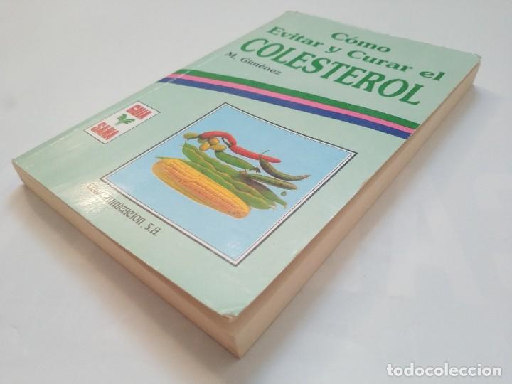 Libros de segunda mano: COMO EVITAR Y CURAR EL COLESTEROL.- M. GIMENEZ - Foto 2