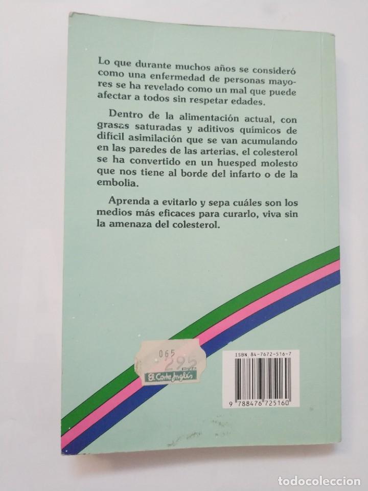 Libros de segunda mano: COMO EVITAR Y CURAR EL COLESTEROL.- M. GIMENEZ - Foto 3