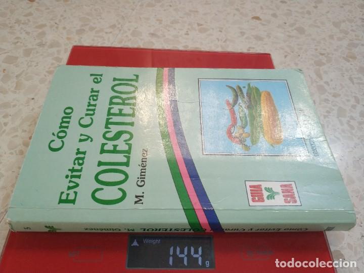 Libros de segunda mano: COMO EVITAR Y CURAR EL COLESTEROL.- M. GIMENEZ - Foto 4