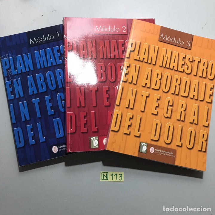 Libros de segunda mano: Plan Maestro En Abordaje Integral Del Dolor - Foto 1
