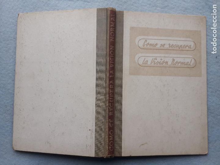 Libros de segunda mano: C&oacute;mo se Recupera la Visi&oacute;n Normal. J. de S&acute;Agar&oacute;. - Foto 7