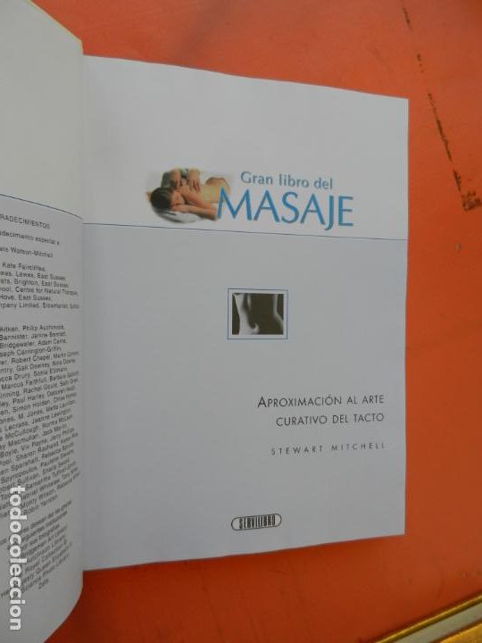 Libros de segunda mano: GRAN LIBRO DEL MASAJE - STEWARD MITCHELL - SERVILIBRO. - Foto 4