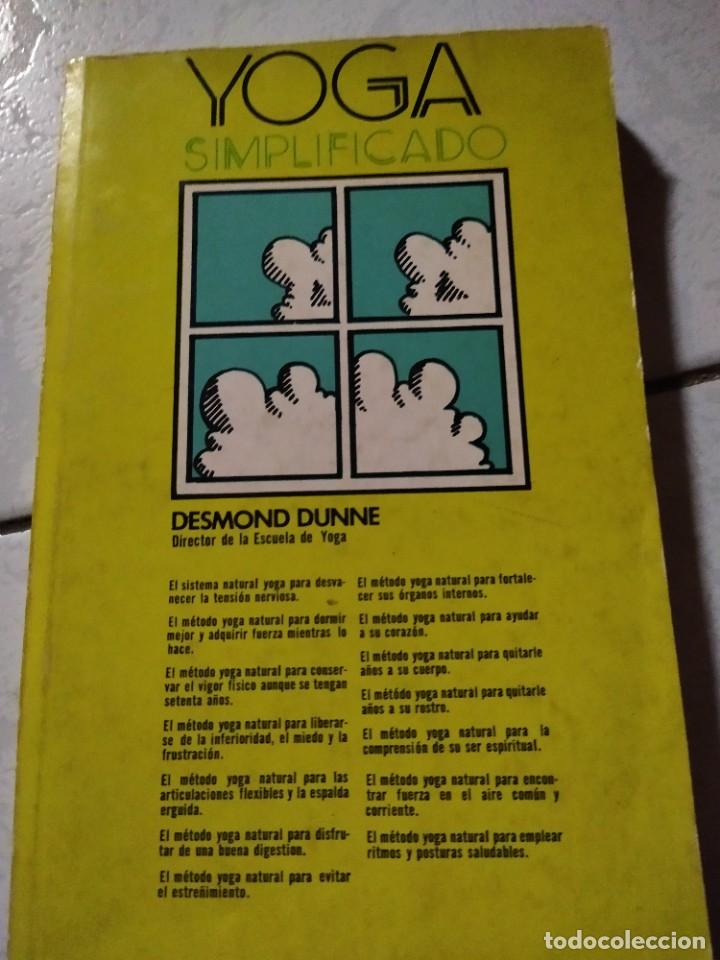 Libros de segunda mano: YOGA SIMPLIFICADO . Desmond Dunne - Foto 1