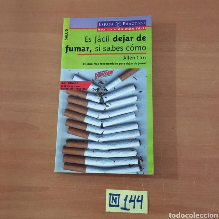 Libros de segunda mano: Es F&aacute;cil Dejar De Fumar, Si Sabes C&oacute;mo - Foto 1