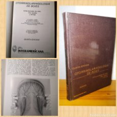 Libros de segunda mano: 1978 - OTORRINOLARINGOLOGIA DE BOIES, GEORGE L. ADAMS, EDITORIAL INTERAMERICANA. Lote 216518970