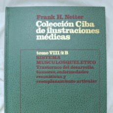 Libros de segunda mano: LIBRO COLECCION CIBA DE ILUSTRACIONES MÉDICAS SISTEMA MUSCULOESQUELETICO, TOMO VIII/2B, SALVAT. Lote 216987276