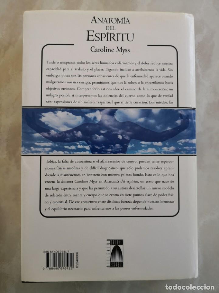 Libros de segunda mano: Anatom&iacute;a del Esp&iacute;ritu Caroline Myss - Foto 2