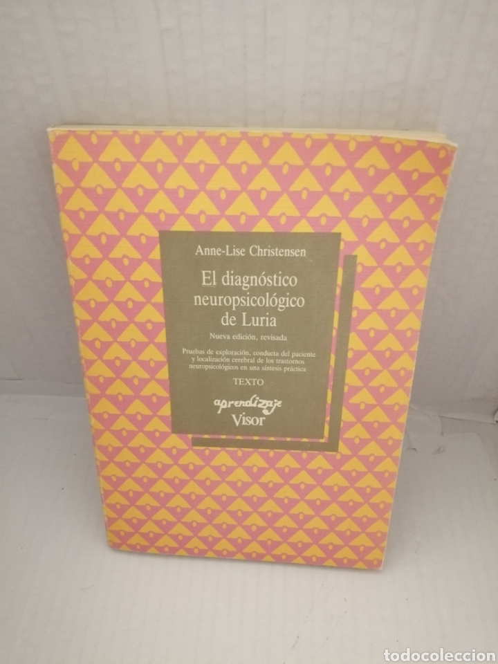 Libros de segunda mano: EL DIAGNOSTICO NEUROPSICOLOGICO DE LURIA