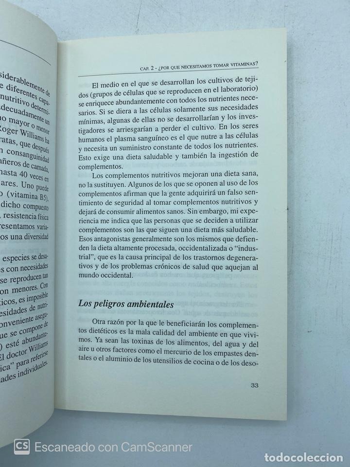 Libros de segunda mano: LA REVOLUCION DE LAS VITAMINAS. MICHAEL JANSON. BARCELONA, 1997. PAGS: 249 - Foto 3 - 303043328