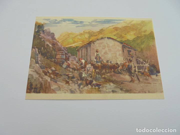 Second hand books: BILLETE POSTAL ILUSTRADO. SERIE G. PORTUGAL. GEREZ, UM CURRAL NA SERRA