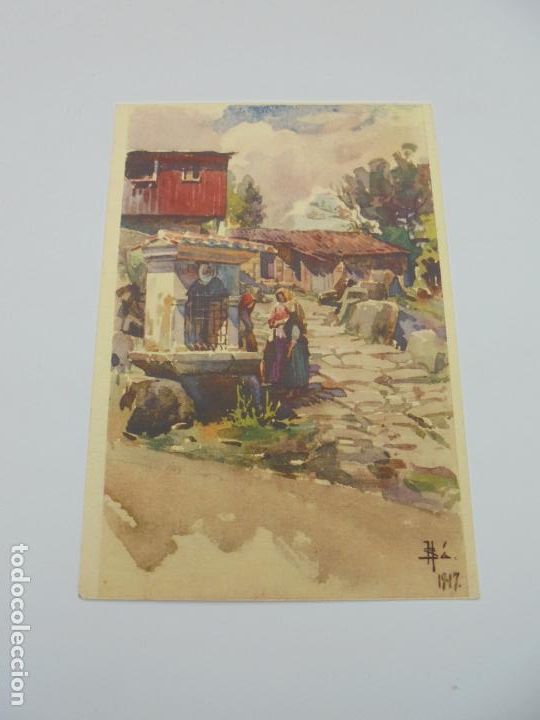 Second hand books: BILLETE POSTAL ILUSTRADO. SERIE G. PORTUGAL. GEREZ, TRECHO DE CALDELAS