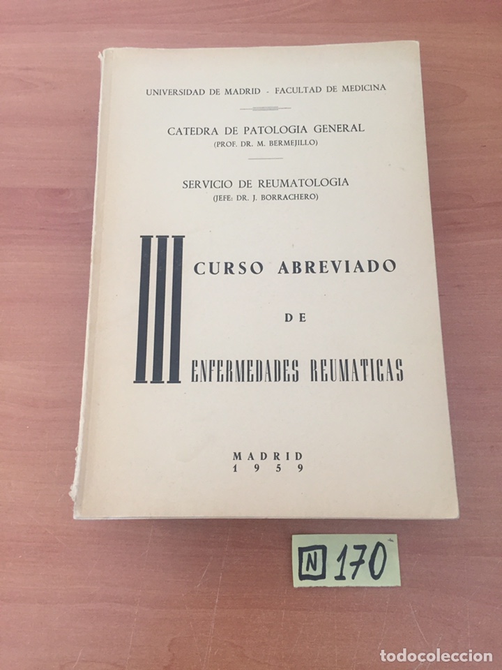 Second hand books: Curso abreviado de enfermedades reum&aacute;ticas