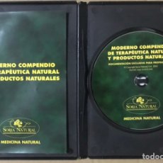 Libros de segunda mano: DVD EL MODERNO COMPENDIO DE TERAPEUTICA NATURAL Y PRODUCTOS NATURALES MEDICINA