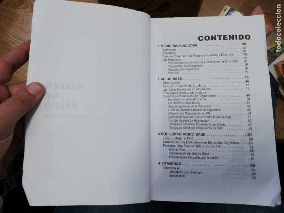 Libros de segunda mano: Taller de salud. Dr. P&eacute;rez Le&oacute;n - Foto 3