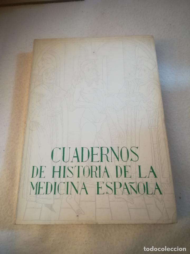 Libri di seconda mano: CUADERNOS DE HISTORIA DE LA MEDICINA ESPA&Ntilde;OLA. 1975. UNIVERSIDAD DE SALAMANCA. 343 PAG. RUSTICA