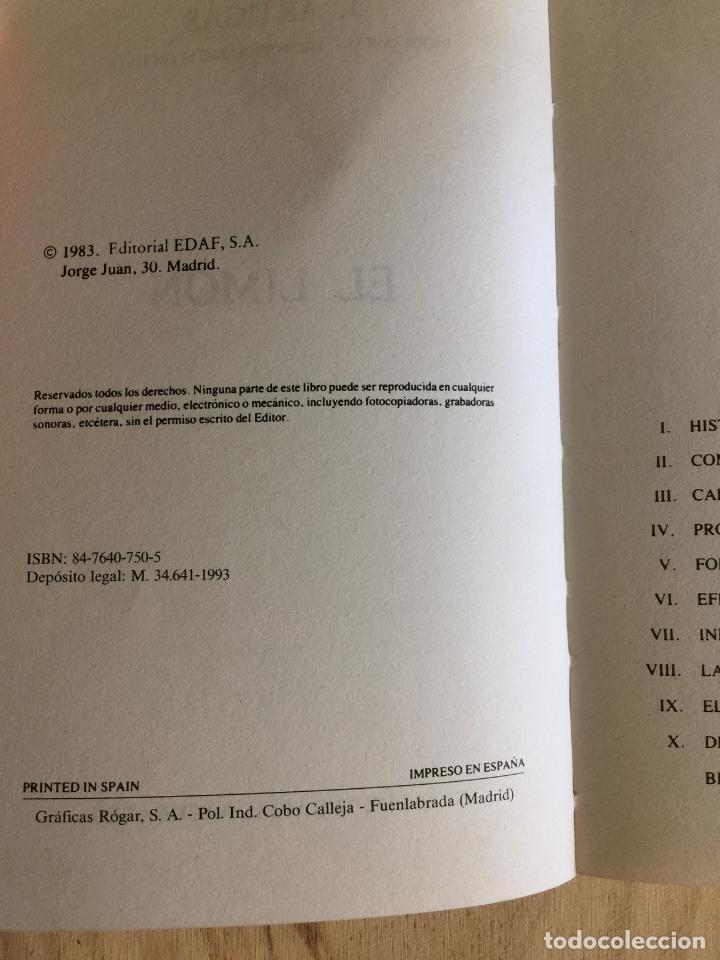 Libros de segunda mano: El Lim&oacute;n - J. Artigas - Foto 5