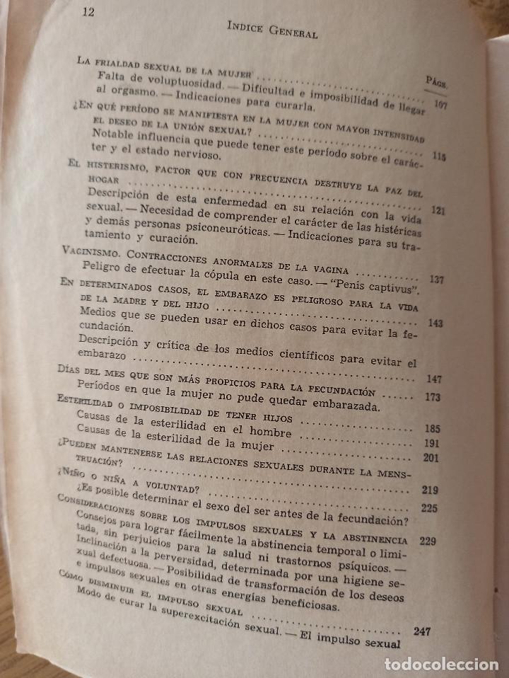 Libros de segunda mano: DR. VANDER GUIA DEL PROBLEMA SEXUAL - Foto 7