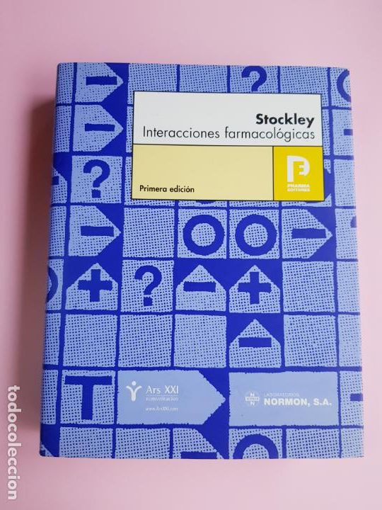 Libros de segunda mano: libro-interacciones farmacol&oacute;gicas-stockley-normon-como nuevo-ver fotos