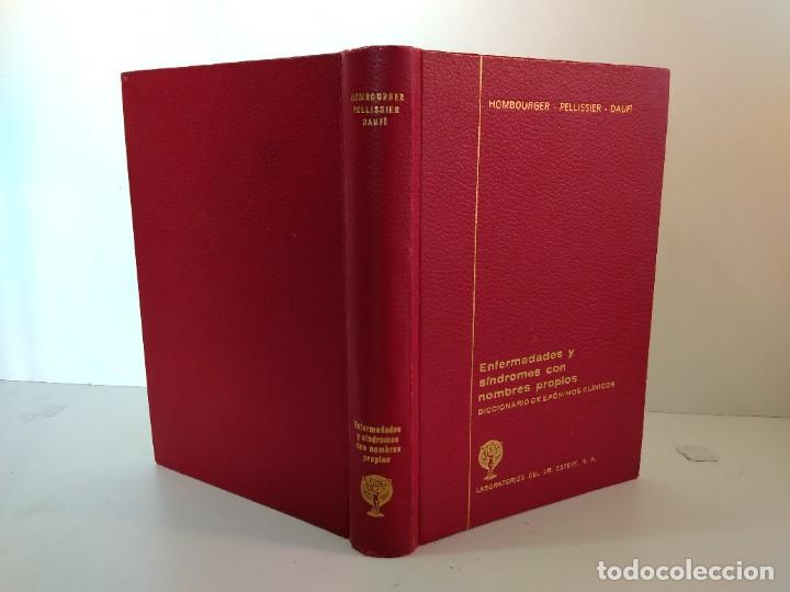 Libri di seconda mano: ENFERMEDADES Y S&Iacute;NDROMES CON NOMBRES PROPIOS. Diccionario de ep&oacute;nimos cl&iacute;nicos. HOMBOURGER.