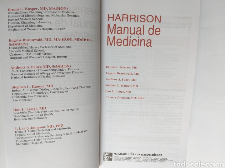 Libros de segunda mano: Harrison. Manual de medicina 2005 . - Foto 6