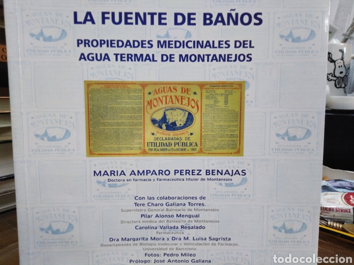 Libri di seconda mano: LAS FUENTES DE BA&Ntilde;OS-PROPIEDADES MEDICINALES DEL AGUA TERMAL DE MONTANEJOS-PEREZ BENAJAS-1&deg;EDICION