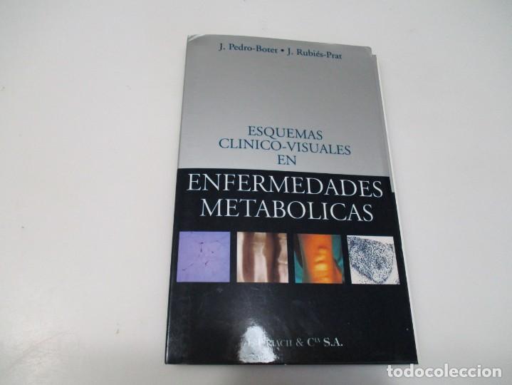 Gebrauchte B&uuml;cher: J PEDRO-BOTET, J.RUBI&Eacute;S-PRAT Esquemas cl&iacute;nico-visuales en Enfermedades Metab&oacute;licas Q3621T
