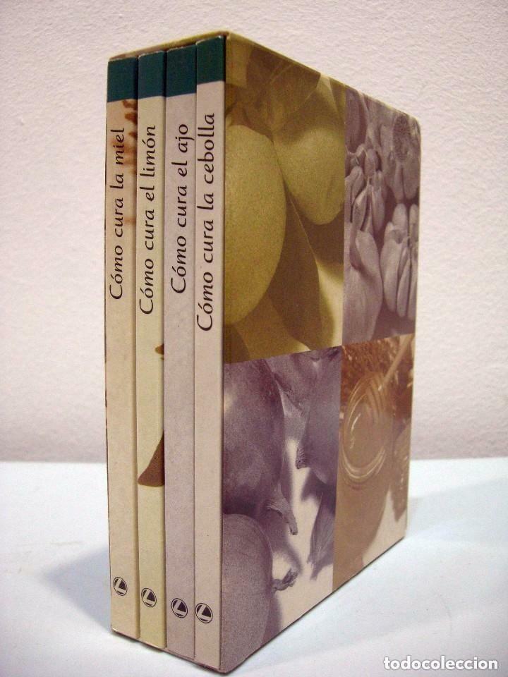 Libros de segunda mano: ALIMENTOS QUE CURAN (4 LIBROS EN ESTUCHE). C&Iacute;RCULO DE LECTORES - Foto 1