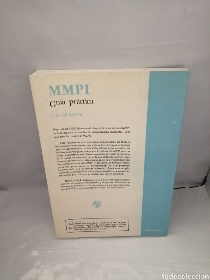 Libros de segunda mano: MMPI. Gu&iacute;a Pr&aacute;ctica - Foto 2