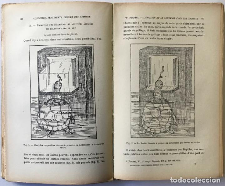 Libros de segunda mano: CONDUITES, SENTIMENTS PENS&Eacute;E DES ANIMAUX. - Foto 3