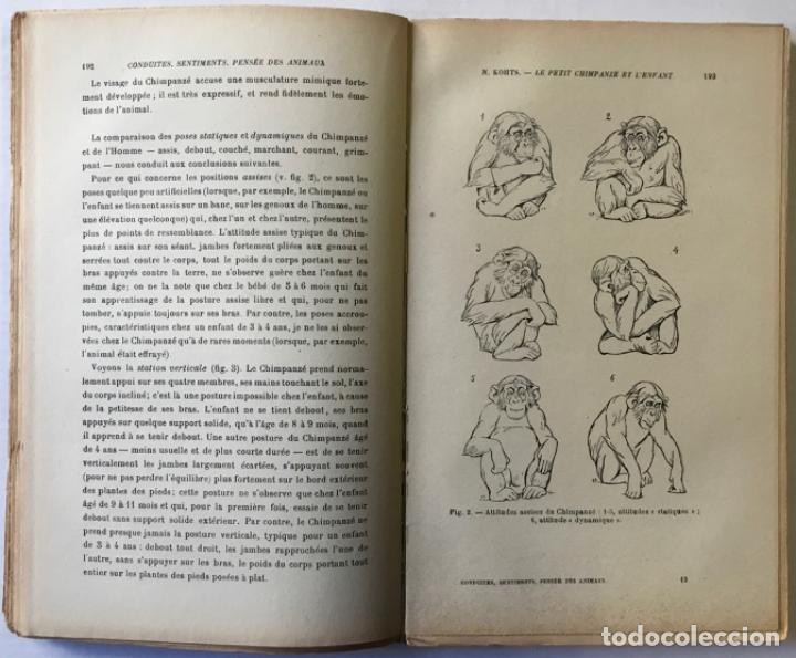 Libros de segunda mano: CONDUITES, SENTIMENTS PENS&Eacute;E DES ANIMAUX. - Foto 6