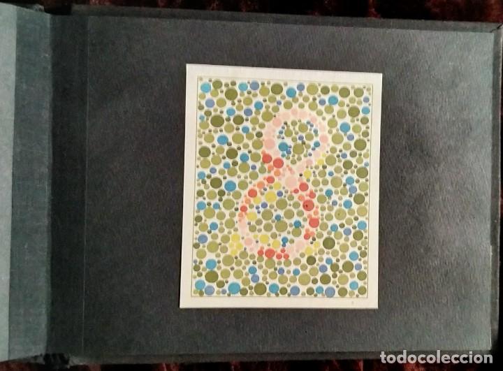 Libros de segunda mano: MEDICINA (OFTALMOLOG&Iacute;A) / *LIBRO DE L&Aacute;MINAS PARA DETERMINAR LOS DEFECTOS CROM&Aacute;TICOS DE LA VISI&Oacute;N*. - Foto 9