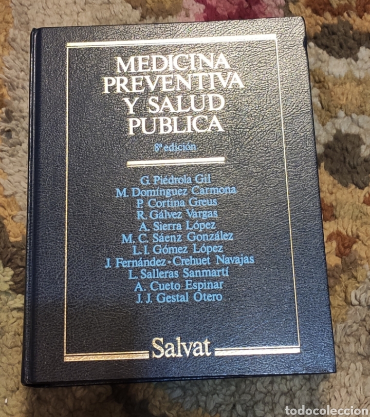 Gebrauchte B&uuml;cher: Medicina Preventiva y Salud P&uacute;blica. Salvat 1988. ASM