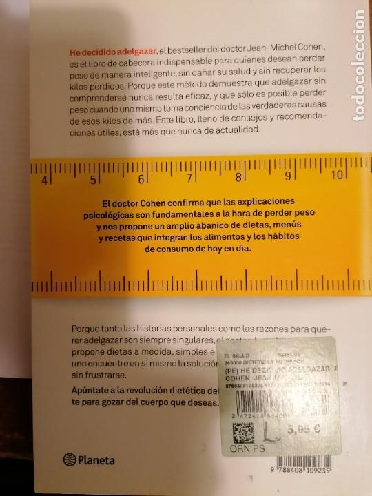 Libros de segunda mano: HE DEDIDIDO ADELGAZAR - Foto 2