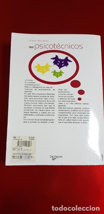Libros de segunda mano: LIBRO-EL GRAN LIBRO DE LOS TEST PSICOT&Eacute;CNICOS-DE VECCHI-2007-EXCELENTE - Foto 16