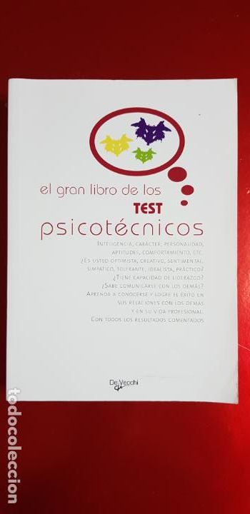 Libros de segunda mano: LIBRO-EL GRAN LIBRO DE LOS TEST PSICOT&Eacute;CNICOS-DE VECCHI-2007-EXCELENTE - Foto 19