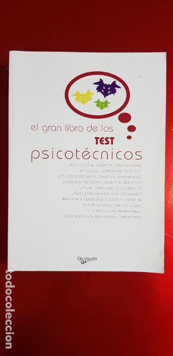 Gebrauchte B&uuml;cher: LIBRO-EL GRAN LIBRO DE LOS TEST PSICOT&Eacute;CNICOS-DE VECCHI-2007-EXCELENTE