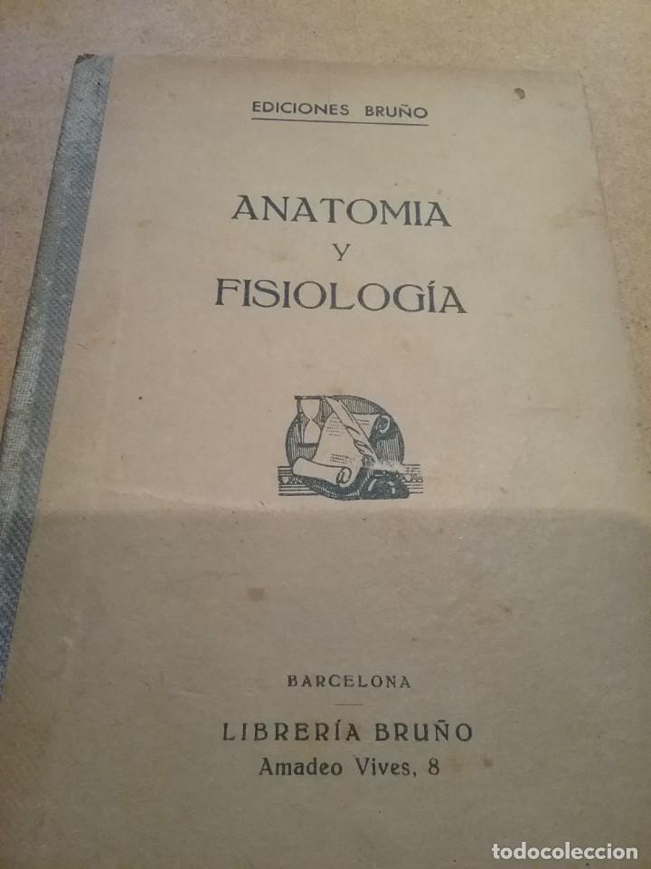 Libros de segunda mano: ANATOMIA Y FISIOLOGIA DEL HOMBRE. Edt Bru&ntilde;o (66-2)