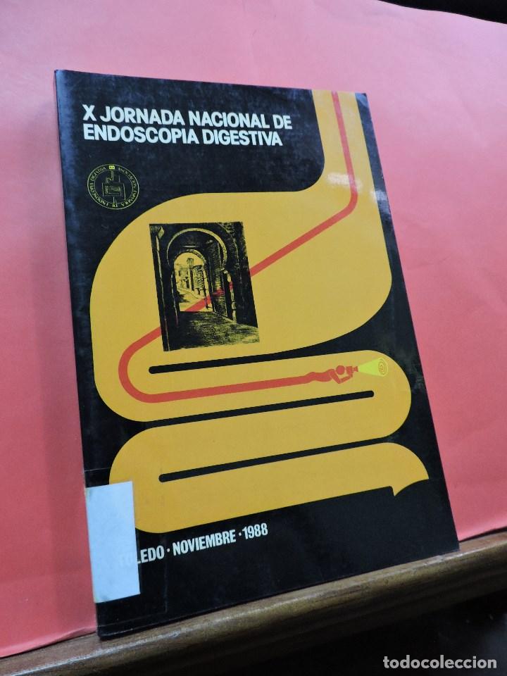 Libri di seconda mano: X Jornada Nacional de Endoscopia Digestiva. MART&Iacute;NEZ POTENCIANO, J.L. Toledo noviembre 1988