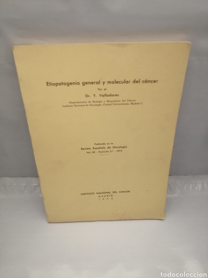 Libros de segunda mano: Etiopatogenia general y molecular del c&aacute;ncer - Foto 1