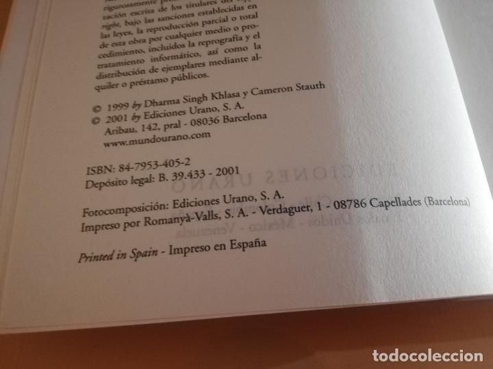 Libros de segunda mano: CURAR EL DOLOR. DR. DHARMA SINGH KHALSA CAMERON STAUTH. EDICIONES URANO. 2001. - Foto 3