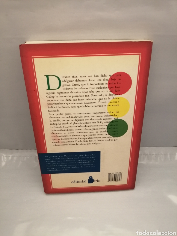 Libros de segunda mano: La dieta del &iacute;ndice gluc&eacute;mico (I.G.) - Foto 2