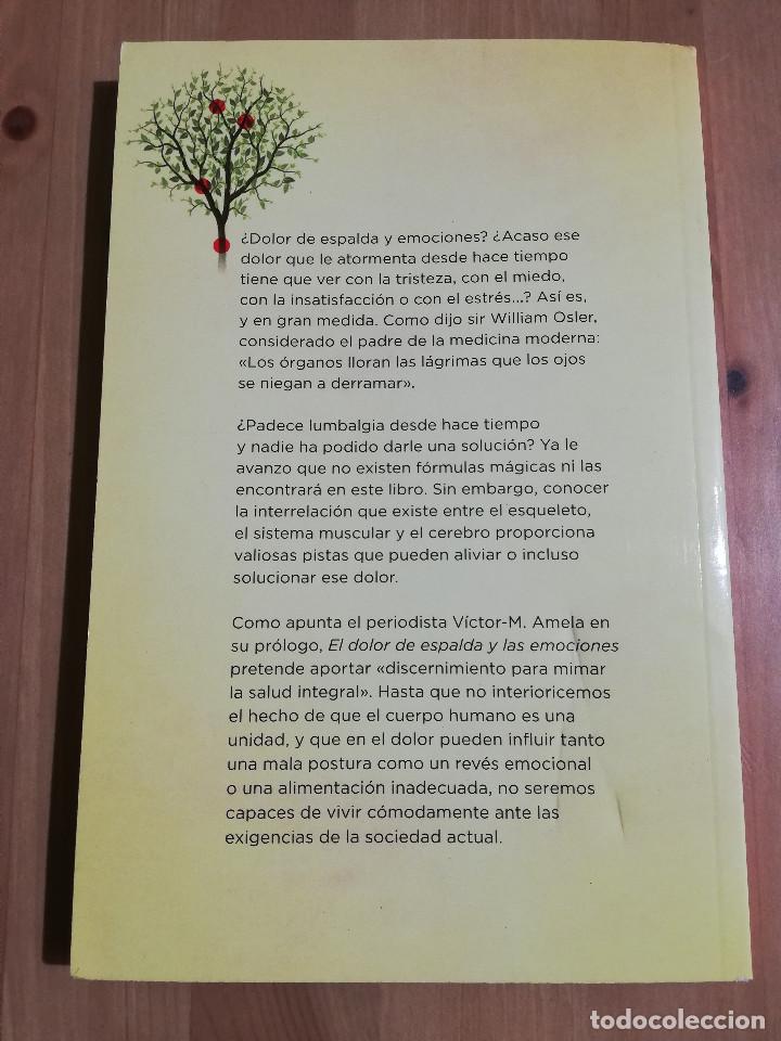 Libros de segunda mano: EL DOLOR DE ESPALDA Y LAS EMOCIONES (DAVID PONCE) - Foto 5