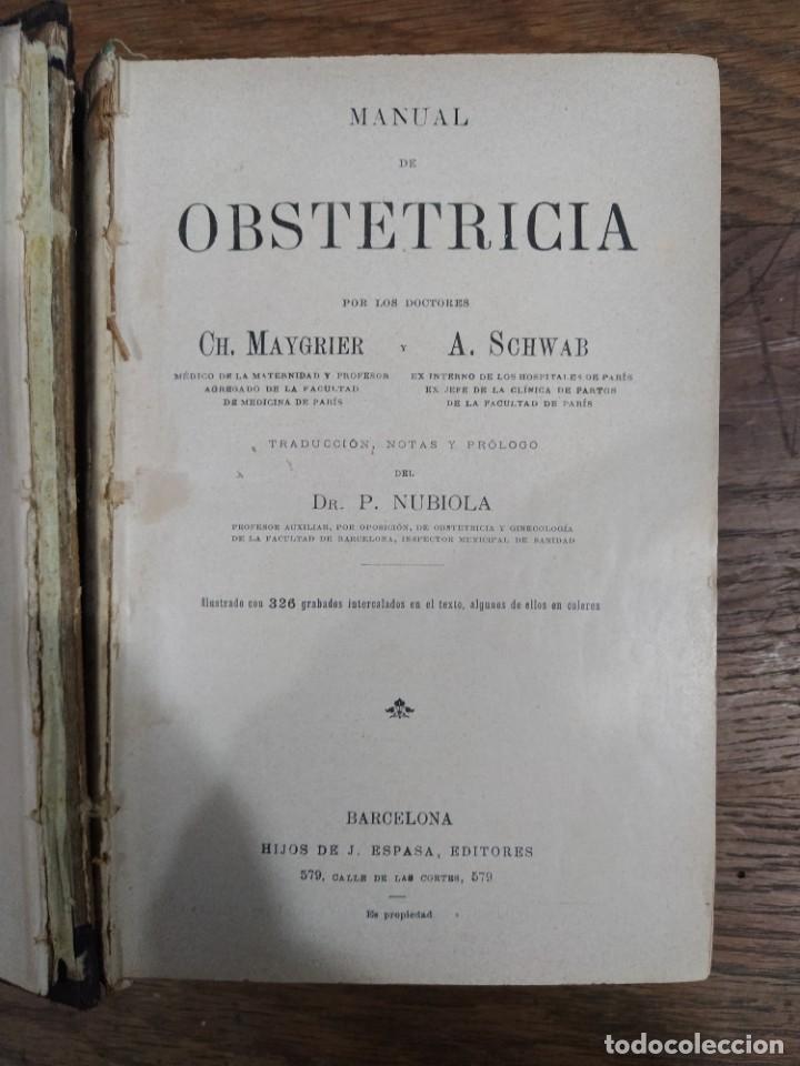 Libros de segunda mano: Manual de Obstetricia - Foto 3