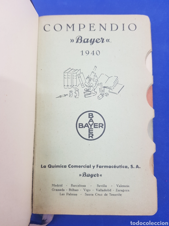 Libros de segunda mano: Compendio Bayer , a&ntilde;o 1940 - Foto 2
